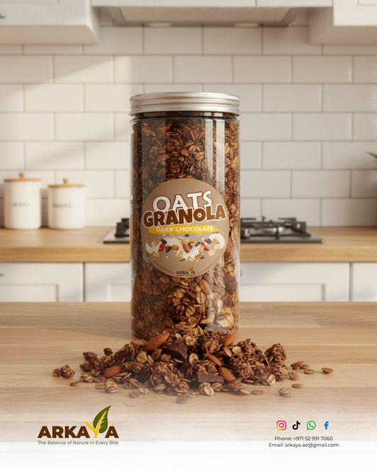 جرانولا الشوكولاتة الداكنة