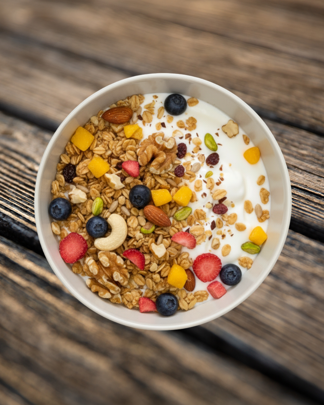 جرانولا فواكه مجففة